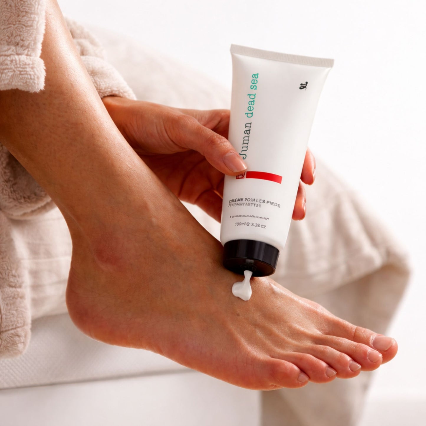 Crème Pieds – Riche en Minéraux de la Mer Morte