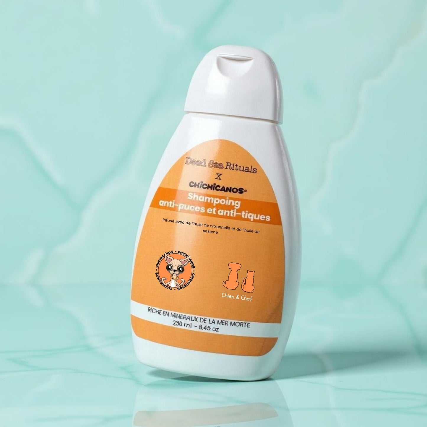 Shampooing - Anti-puces et anti-tiques