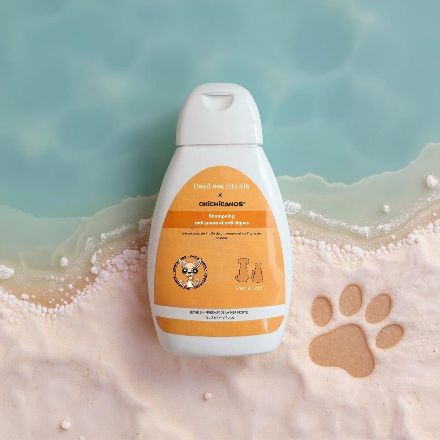 Shampooing - Anti-puces et anti-tiques