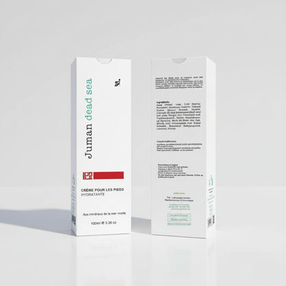 Crème Pieds – Riche en Minéraux de la Mer Morte