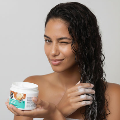 Masque Capillaire à l’Huile d’Argan – Enrichi en Minéraux de la Mer Morte