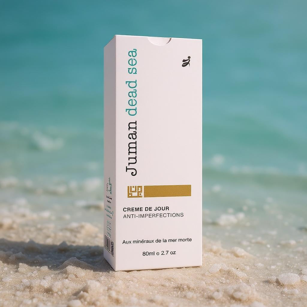 Crème de Jour Anti-Imperfections – Enrichie en Minéraux de la Mer Morte