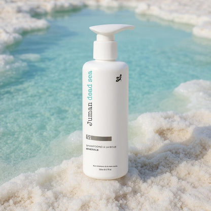Shampooing à la Boue Minérale – Enrichi en Minéraux de la Mer Morte