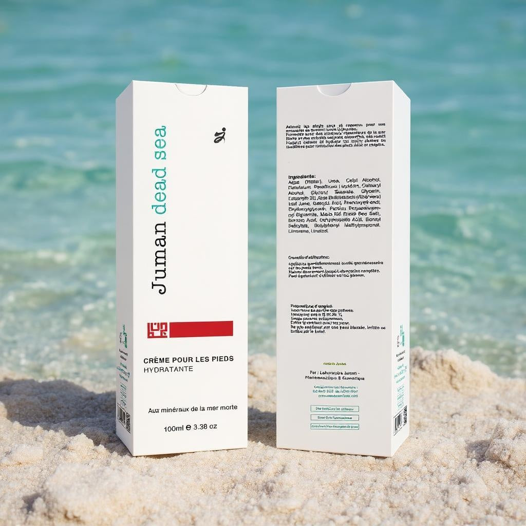 Crème Pieds – Riche en Minéraux de la Mer Morte