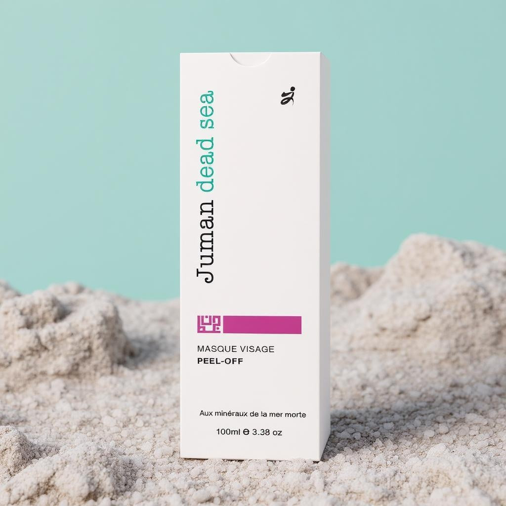Masque Peel-Off Visage – Riche en Minéraux de la Mer Morte