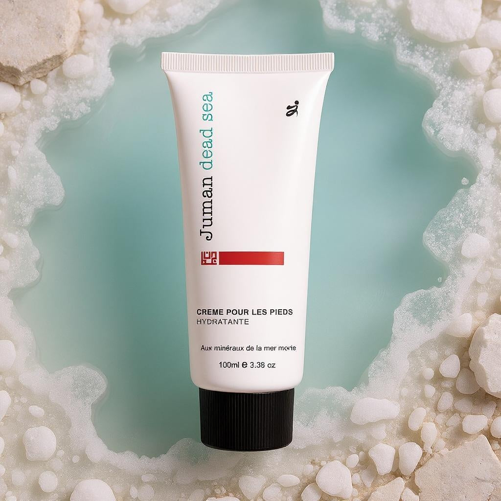 Crème Pieds – Riche en Minéraux de la Mer Morte
