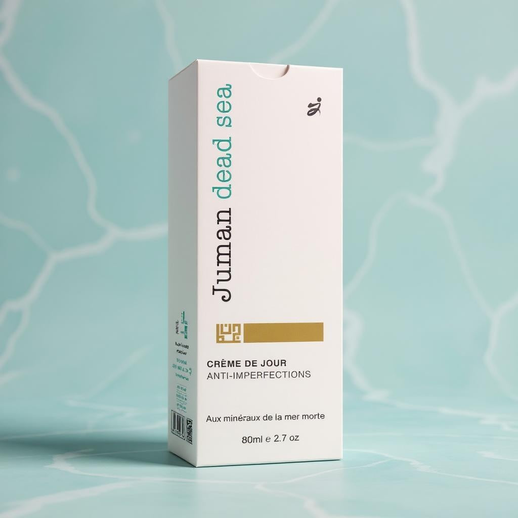 Crème de Jour Anti-Imperfections – Enrichie en Minéraux de la Mer Morte