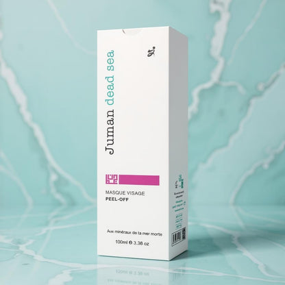 Masque Peel-Off Visage – Riche en Minéraux de la Mer Morte